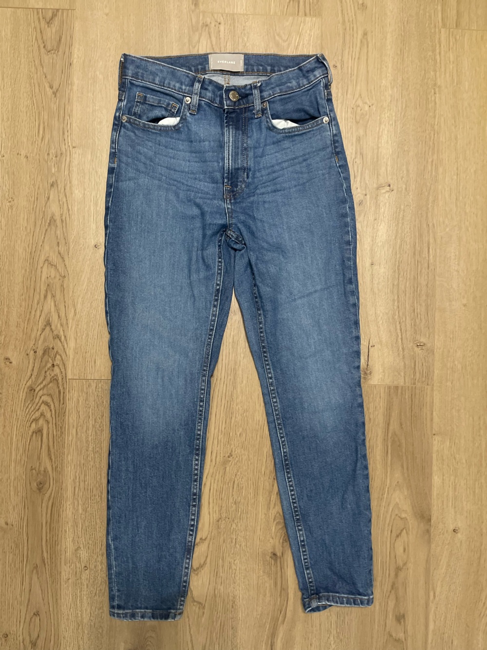 Everlane Blue Denim Ankle Jeans (27)